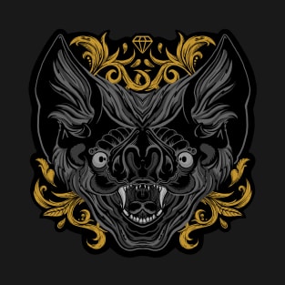 Ornamental Bat Head T-Shirt