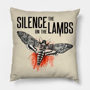 Retro Silence Movie Quote Design Pillow