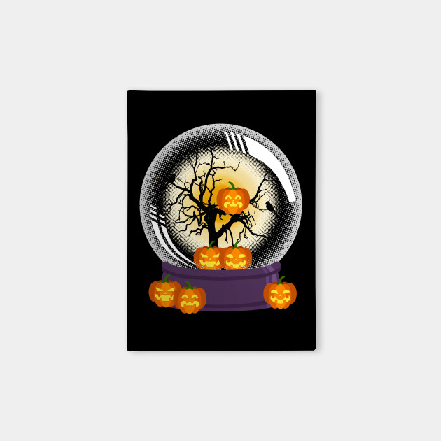 Halloween Snow Globe Jack O Lantern Costume Halloween Notebook