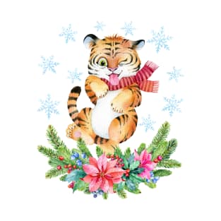 New Year Symbol 2022 - Tiger, Christmas Tiger T-Shirt