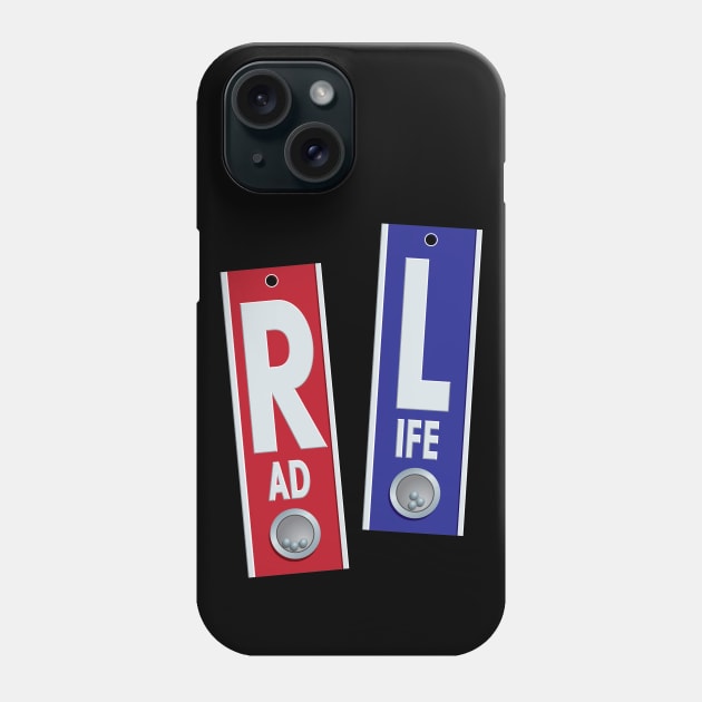 Rad Life Markers Phone Case by LaughingCoyote