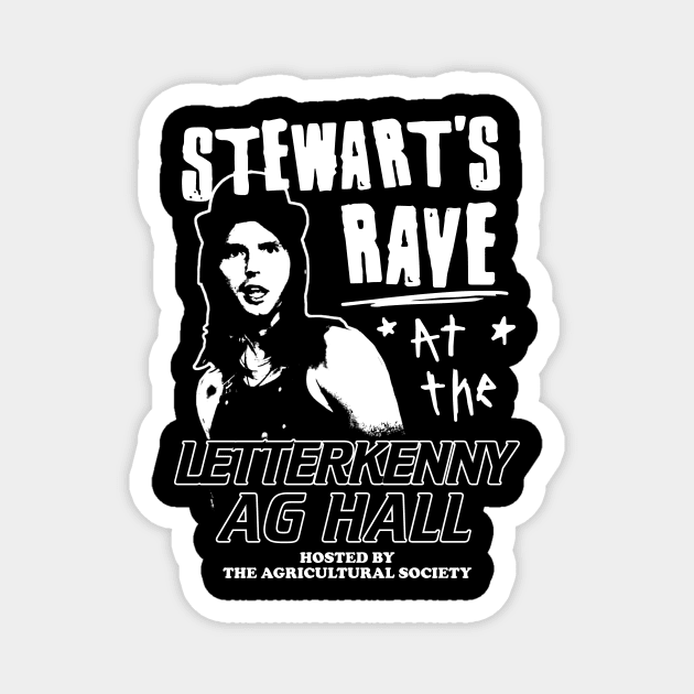 Letterkenny Stewart s Rave Magnet by Mendozab Angelob