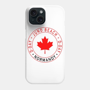 Juno Beach - Normandy D-Day - Canada Phone Case