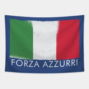 Italy soccer jersey italy football forza azzurri forza italia Tapestry