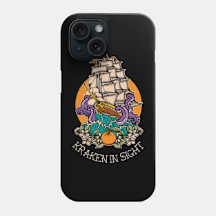 Kraken tattoo Phone Case