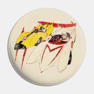 Vintage art - The Speed Racer Pin