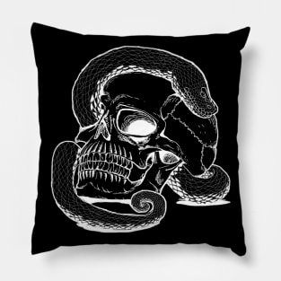 skull house Pillow