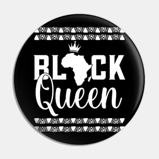 Black Queen - Afrocentric Pin