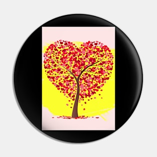 Tree of Love, Couple Gift, Love language Pin