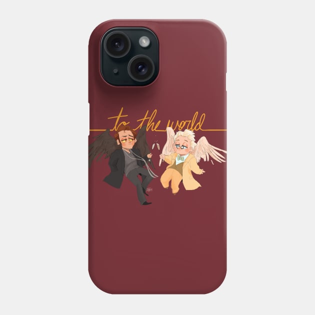 To the World Phone Case by parkinart