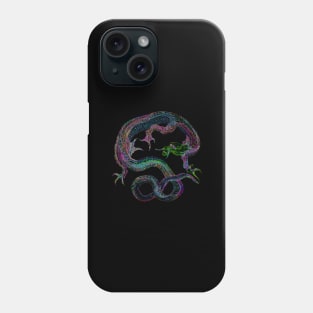 LUCKY DRAGON - NEON Phone Case