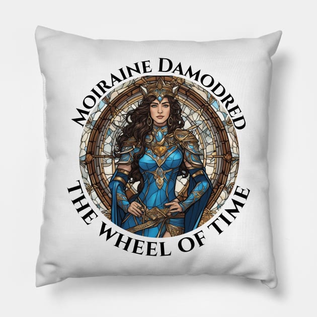 wheel of time  Moiraine Pillow by whatyouareisbeautiful