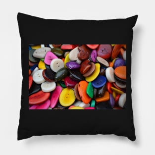 Buttons! Pillow