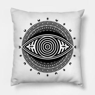 The Eye Telling You Fortune Pillow