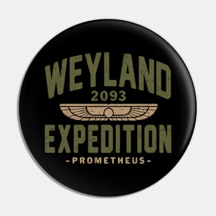 Weyland Prometheus Expedition by Buck Tee Pin