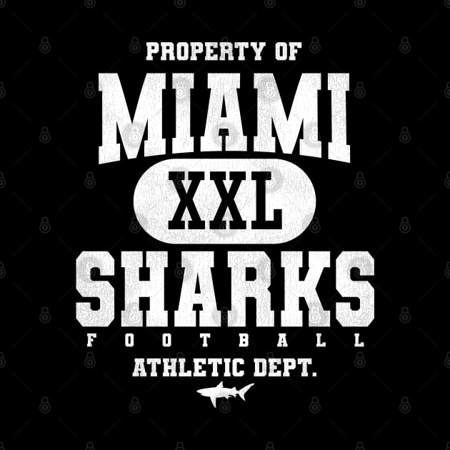 MIAMI SHARKS Football XXL by darklordpug