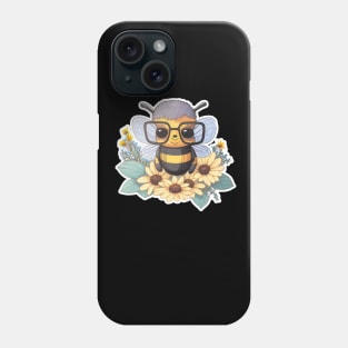 Water Colour Bee Phone Case