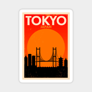 Tokyo Poster Design Magnet