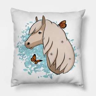 Spring Horse Pillow