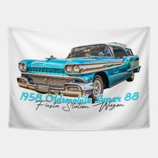 1958 Oldsmobile Super 88 Fiesta Station Wagon Tapestry