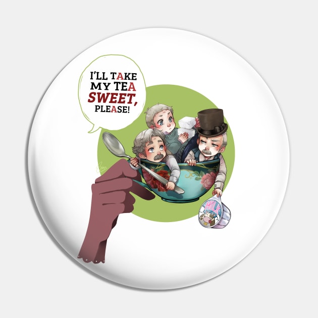 Sweet Tea GREEN Pin by Sadyna