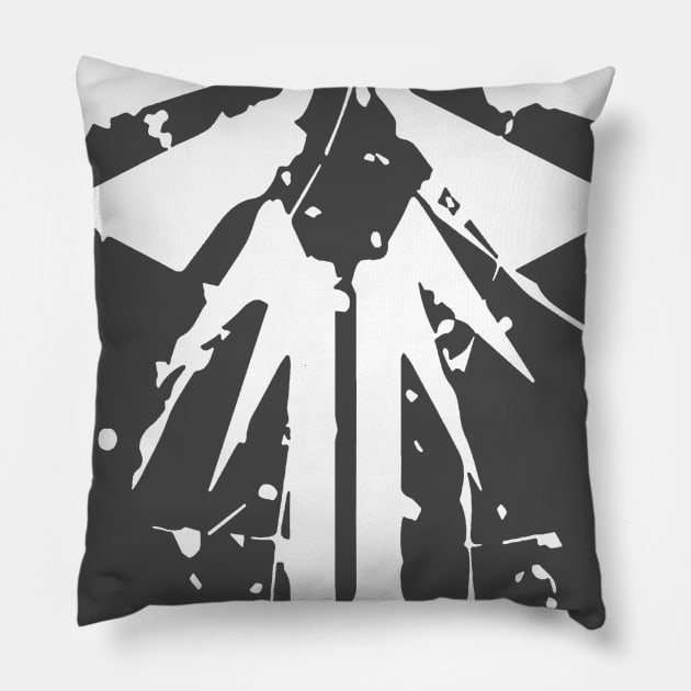 Firefly - The Last of Us Pillow by sebstgelais