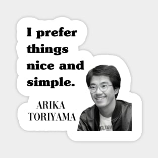 Arika Toriyama Magnet