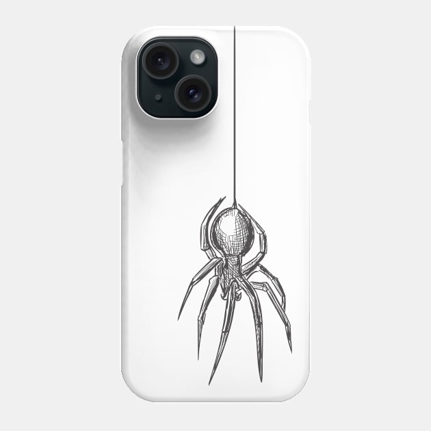 Spider Phone Case by muredesigner