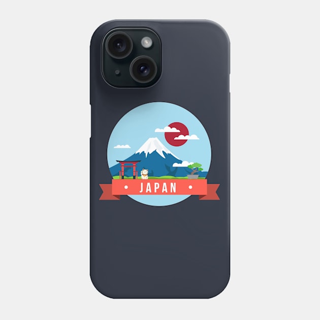 Japan Phone Case by TomCage