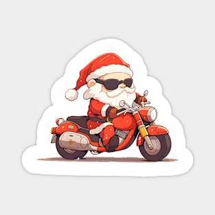 Santa's Christmas Party Magnet