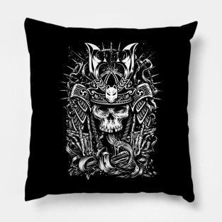 Samurai (white) Pillow