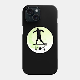 Zombie Moon Weathervane Phone Case