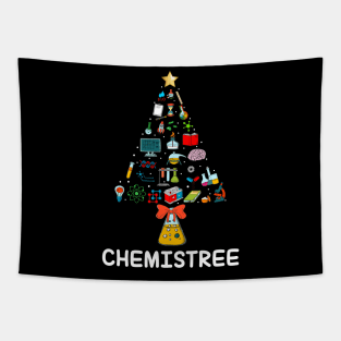 Chemistree Science Christmas Tree Tapestry