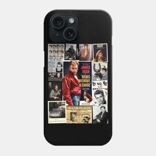 James Dean Rebel Collage Phone Case