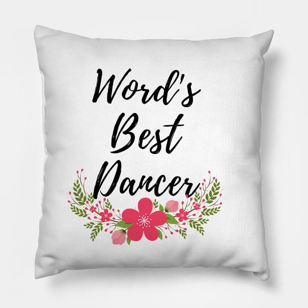 dancer Pillow by Mdath