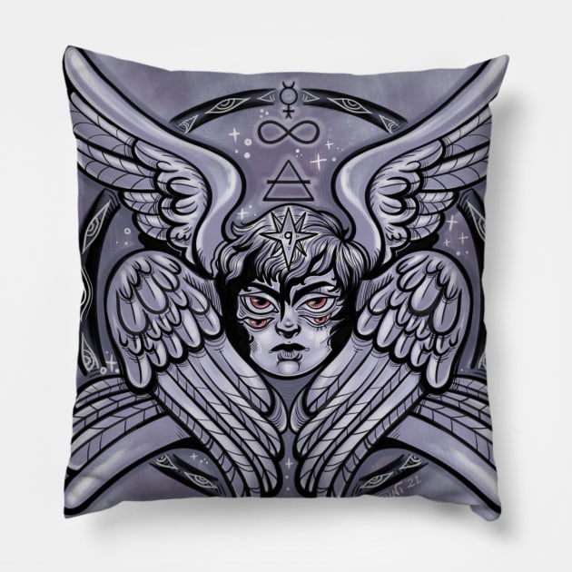 Arch Angel Pillow by The Asylum Countess