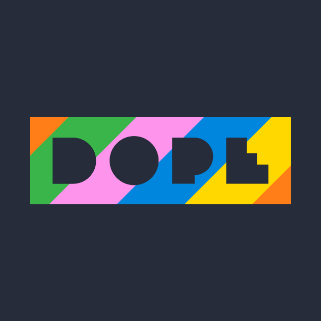 Dope Colorblock, v2 by Kevin Adams Designs