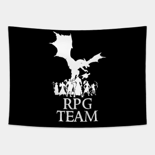 The RPG Team Symbol Print Tapestry