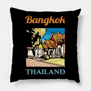 Visit Bangkok Thailand Pillow