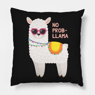 No Prob Llama - Funny Llama Pillow