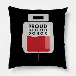 Proud Blood Donor Pillow