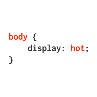 Display hot T-Shirt