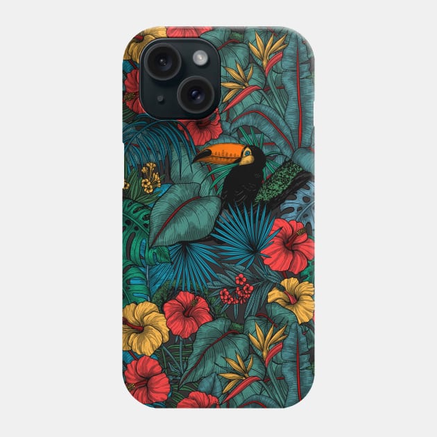 Toucan garden Phone Case by katerinamk