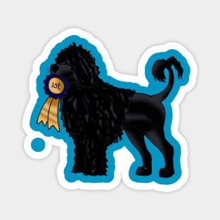 Tristan the Cheeky Portuguese Water Dog Magnet