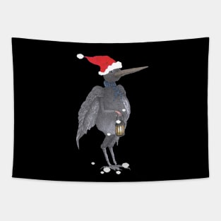 CROW CHRISTMAS Tapestry