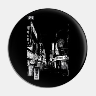 Black and White Nights Pin