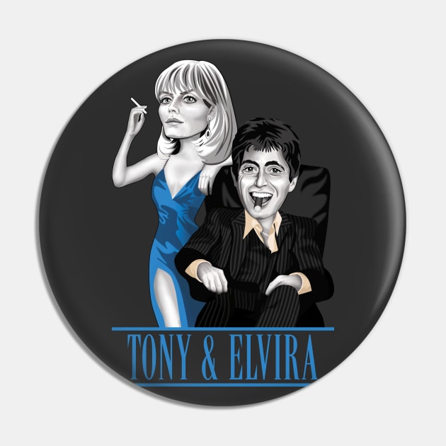 Tony and Elvira Pin by Tiro1Linea