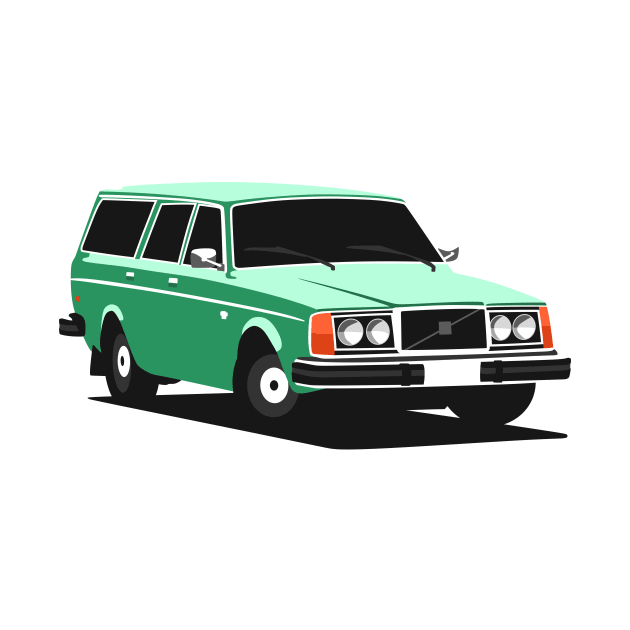 1979 Volvo 245 by TheArchitectsGarage