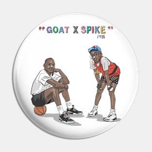 BASKETBALLART - GOAT X SPIKE Pin