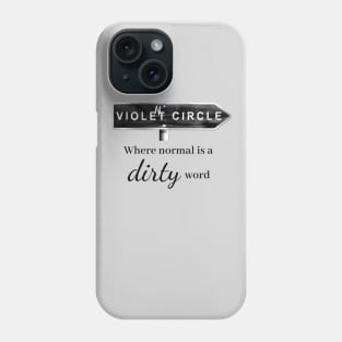 Violent Circle Series by SM Shade Phone Case